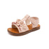 Sapatos de praia romanos com sola macia Princesa Velcro - O Retalho