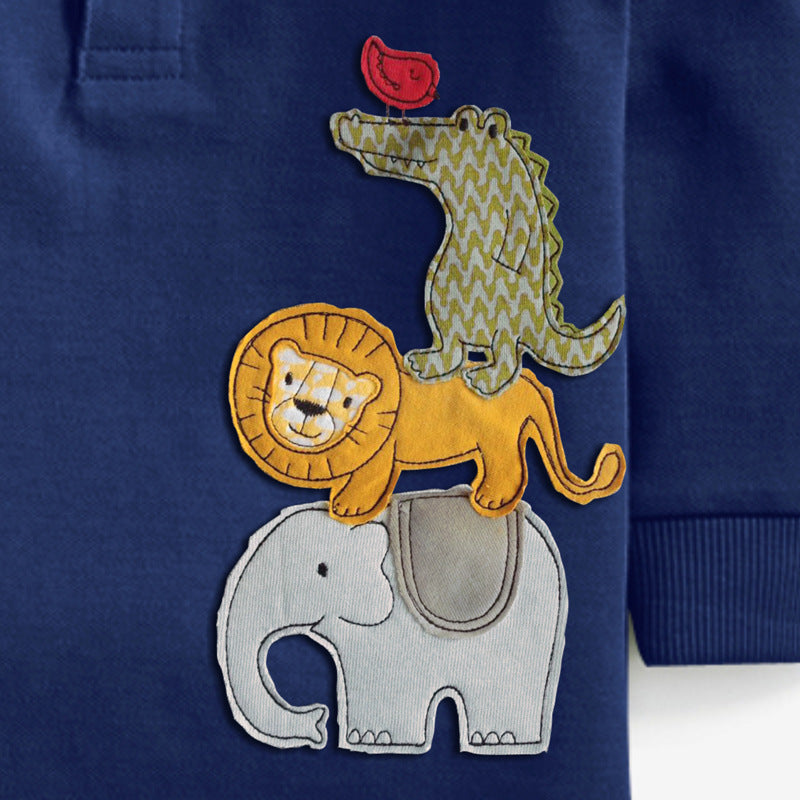 Camiseta Infantil com tecido de algodão para inverno - O Retalho