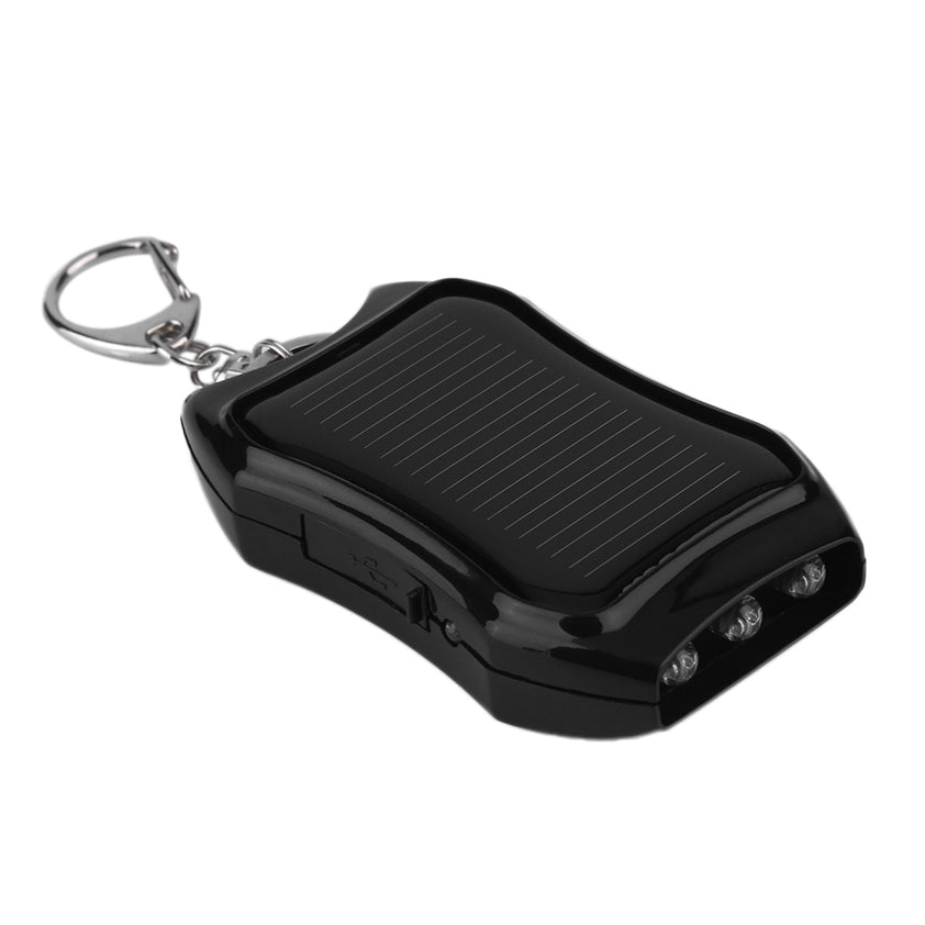 Power Bank á Energia Solar para Celular - Lanterna Porta-chaves