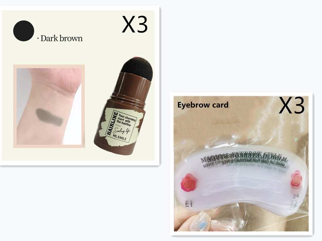 Kit de Carimbo para Sobrancelhas à Prova D'água - O Retalho