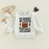 Kids Rugby Letters Print Pullover Long Sleeve Sweatshirt - O Retalho