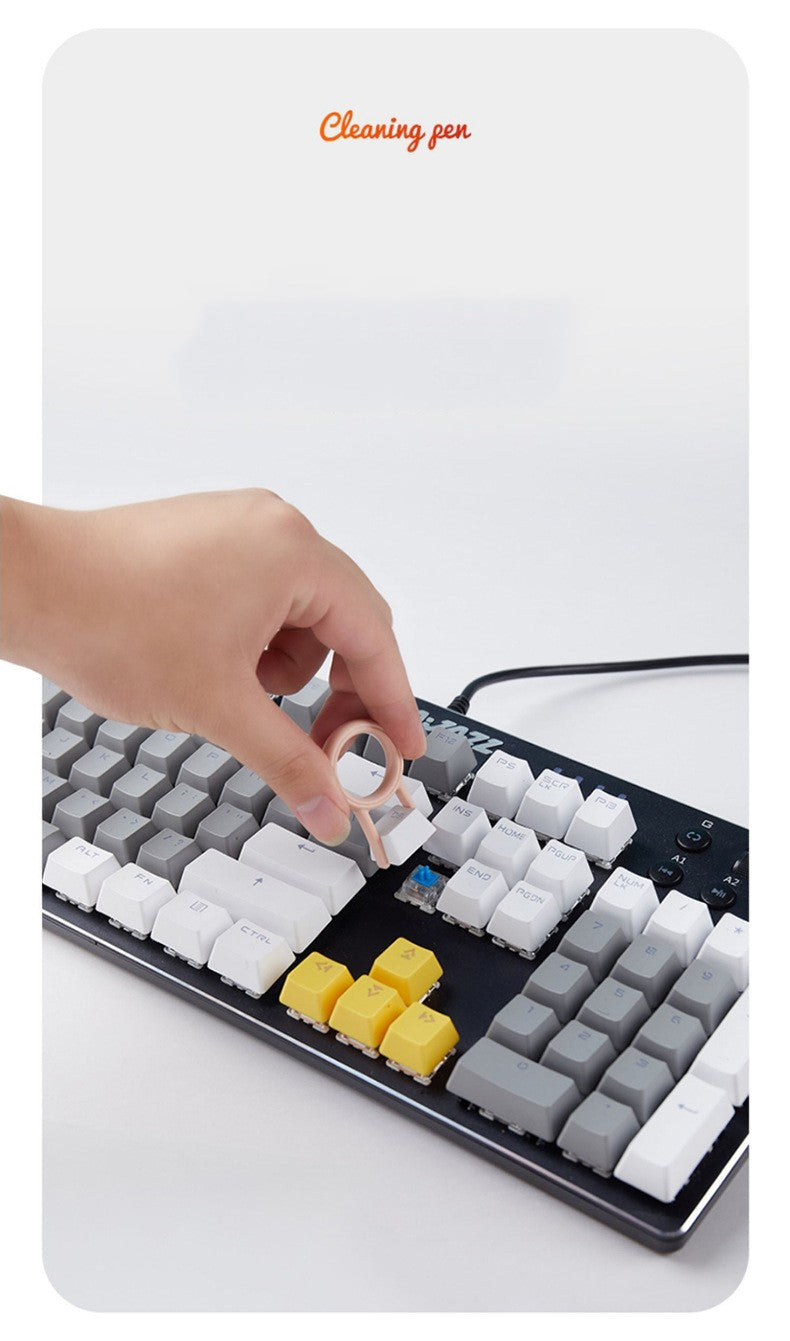 Caneta de Limpeza de Teclado e Fone de Ouvido Multifuncional Portátil 7 em 1 - O Retalho