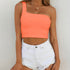 Crop Top de uma alça - O Retalho