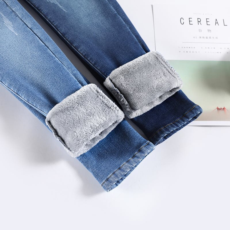 Jeans de Cintura Alta Feminino - O Retalho