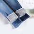 Jeans de Cintura Alta Feminino - O Retalho