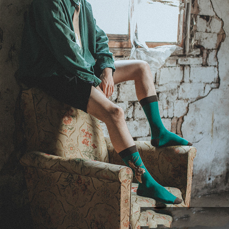 Meias com design elegantes - O Retalho