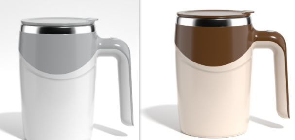 Caneca Magnética de Mistura - O Retalho