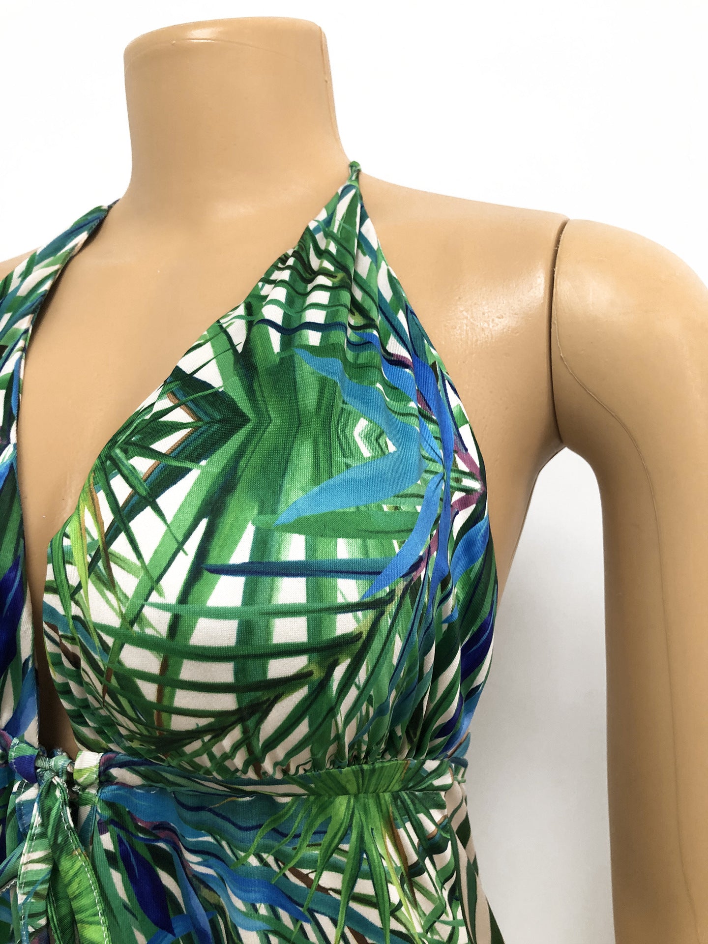 Vestido Estampado para Mulheres com Design Deslizante - O Retalho