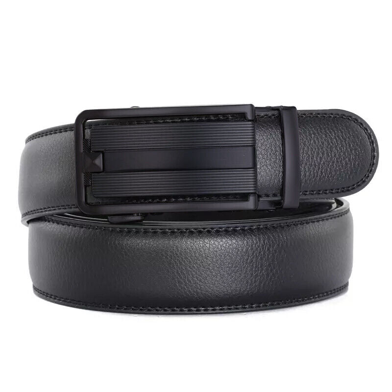Men's Ratchet Belt Leather Mens Belt With Slide Buckle Ratchet Belts For Men USA - O Retalho