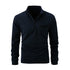 Men's Fashion Sports POLO Zipper Sweatshirt - O Retalho