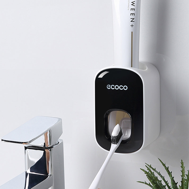 Prático Elegance: Suporte Automático de Pasta de Dentes Montado na Parede - O Retalho