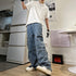 Jeans com franjas estilo hip hop para homens - O Retalho