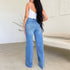 Calças jeans Casuais rasgadas - O Retalho