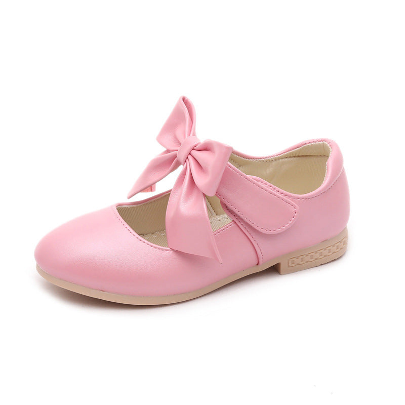 Sapatos de couro elegantes e estilosos para meninas - O Retalho
