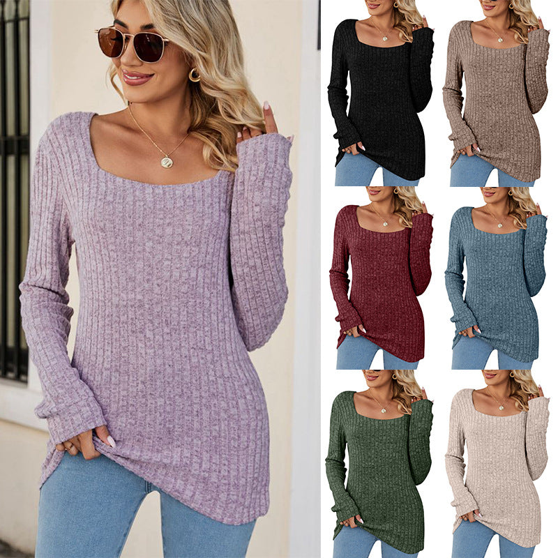 Blusa manga longa casual - O Retalho