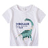 ⛱️Camiseta de manga curta para meninos com desenho - O Retalho