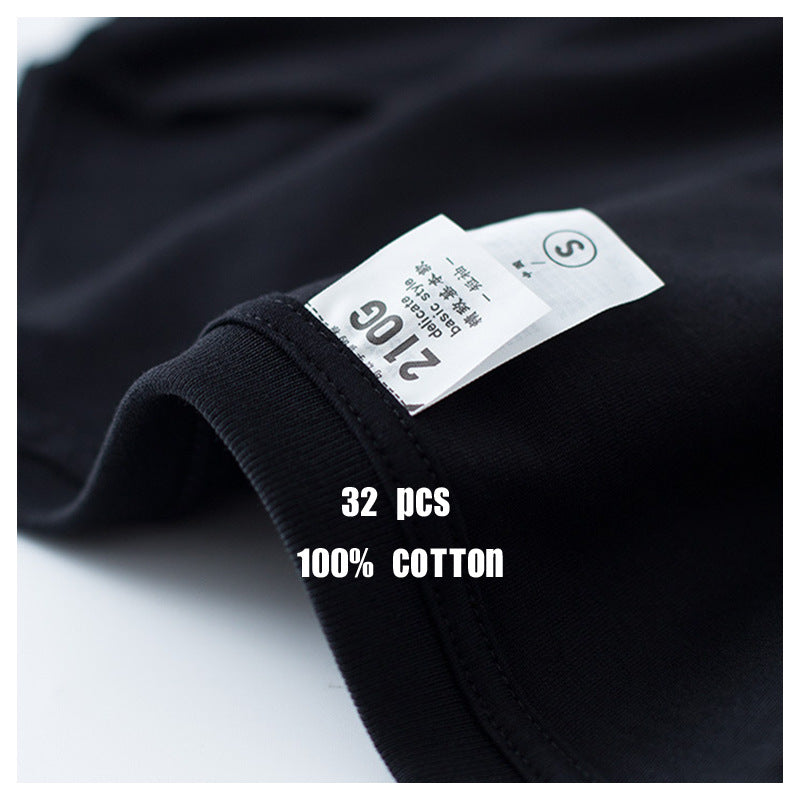 😃Camiseta masculina casual solta com gola redonda e respirável - O Retalho