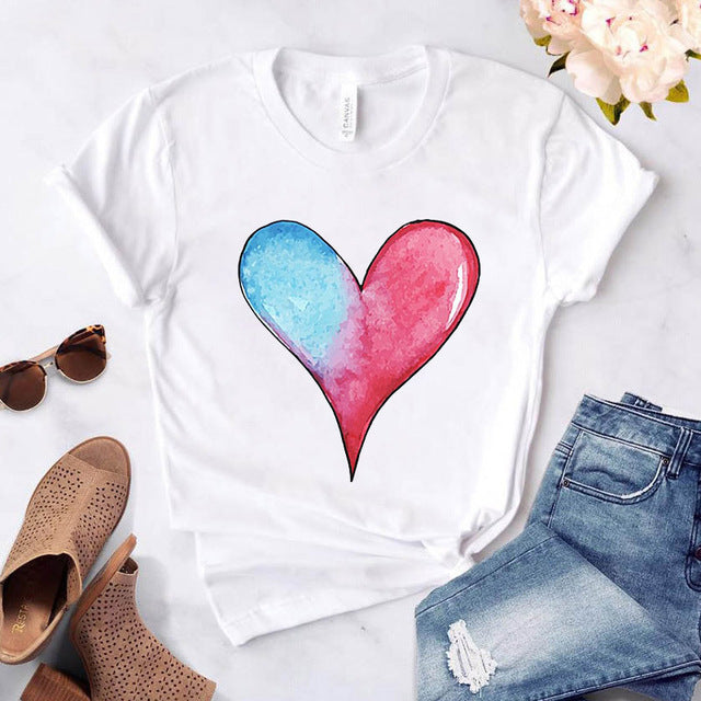Camiseta Manga Curta de Gola Redonda com Estampa - O Retalho