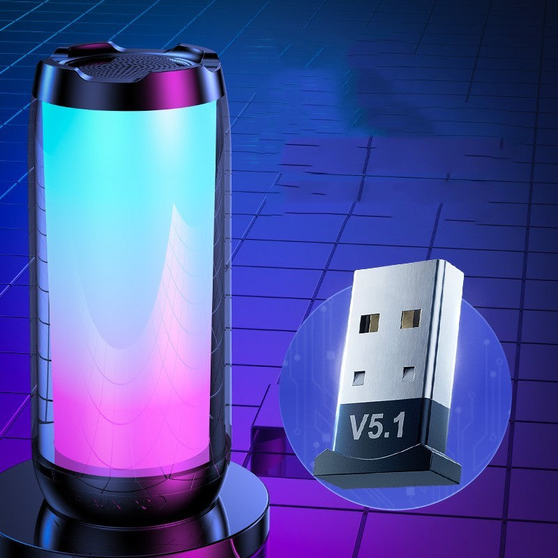 Luz ambiente atmosférica para casa com acesso a alto-falante bluetooth inteligente - O Retalho