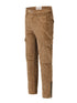 Calças Cargo Slim com Zíper em Corduroy, Estilo Retro Distressed High Street - O Retalho