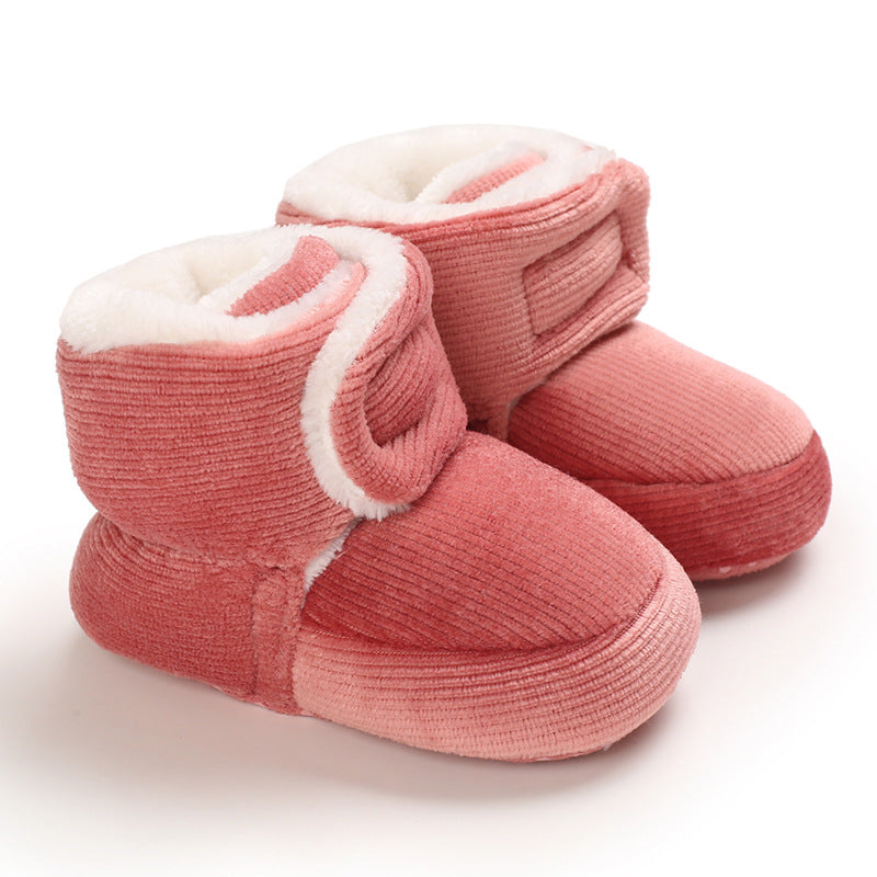 Botas macias de algodão para bebé - O Retalho