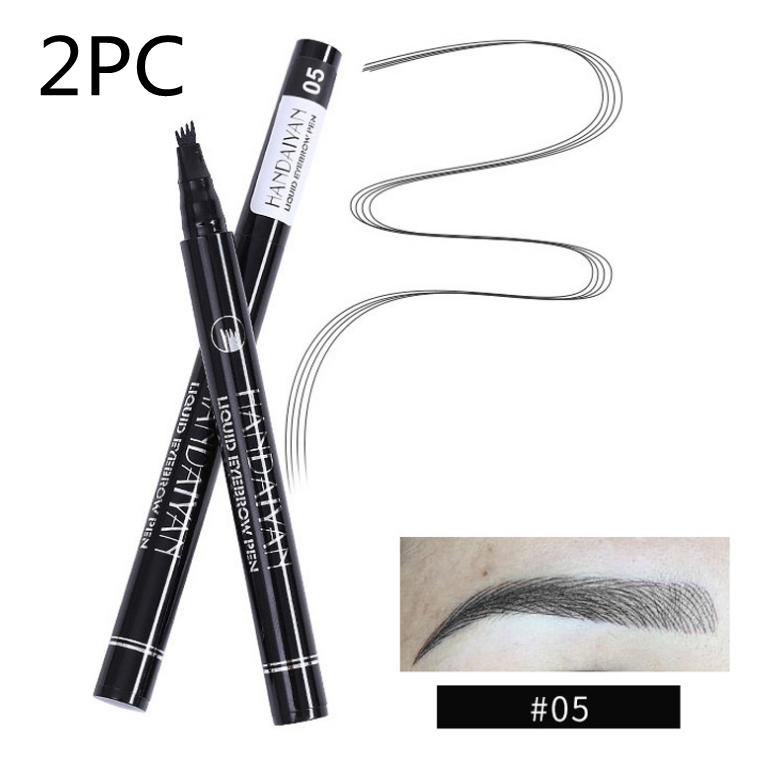 Lápis de Sobrancelha Microblading à Prova d'Água com Ponta de Garfo - O Retalho