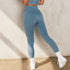 Conjunto de Roupas de Yoga em Denim sem Costura - Conforto e Estilo - O Retalho