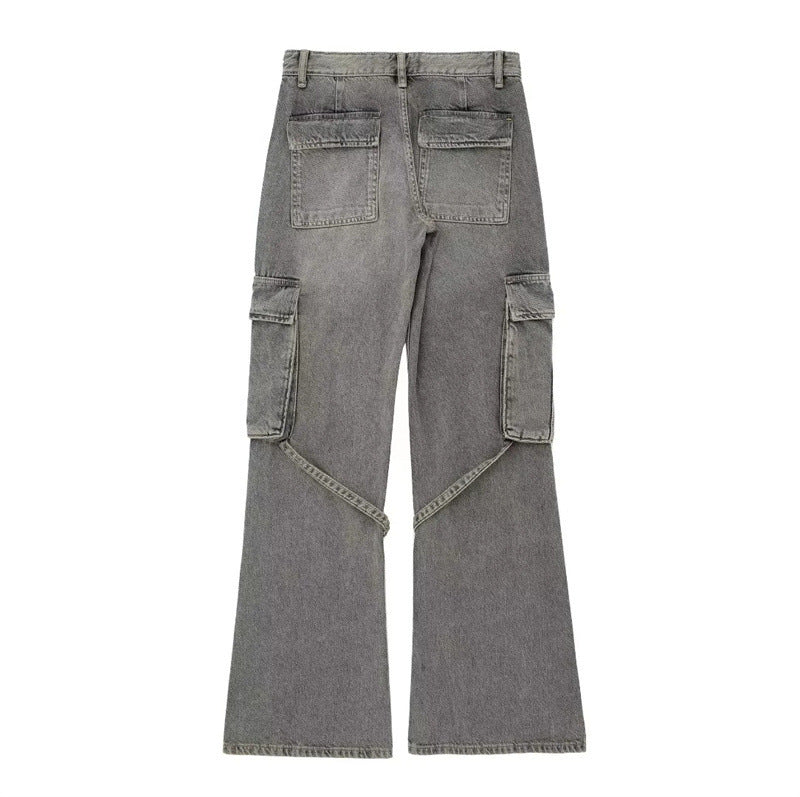 Calça jeans de cintura média - O Retalho