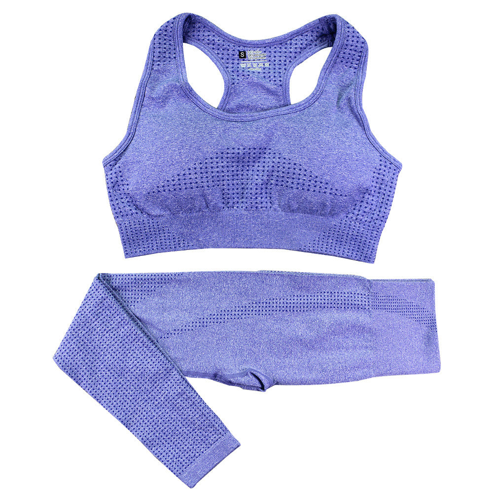 Conjunto Leggings de Cintura Alta e Top Crop Fitness Esportivo - O Retalho