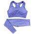 Conjunto Leggings de Cintura Alta e Top Crop Fitness Esportivo - O Retalho