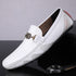 Sapatos casuais de couro de primeira camada para homens - O Retalho