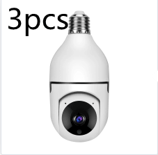 CÂMERA WiFi 1080P Lâmpada 4X Zoom Câmera E27 Home 5GWiFi Monitor de alarme - O Retalho