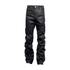 Calça Jeans Designer Zip Black Roxed - Elegância e Estilo Moderno - O Retalho