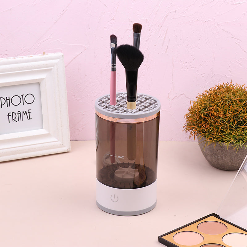 Máquina de limpeza de pincéis para sombras, eléctrica portátil com carregamento USB