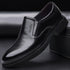 Sapatos formais de couro de primeira camada para homens - O Retalho