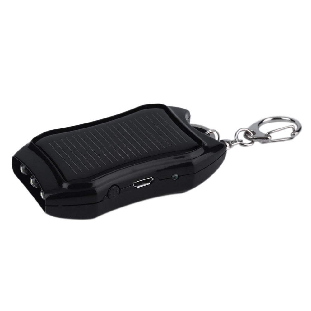 Power Bank á Energia Solar para Celular - Lanterna Porta-chaves