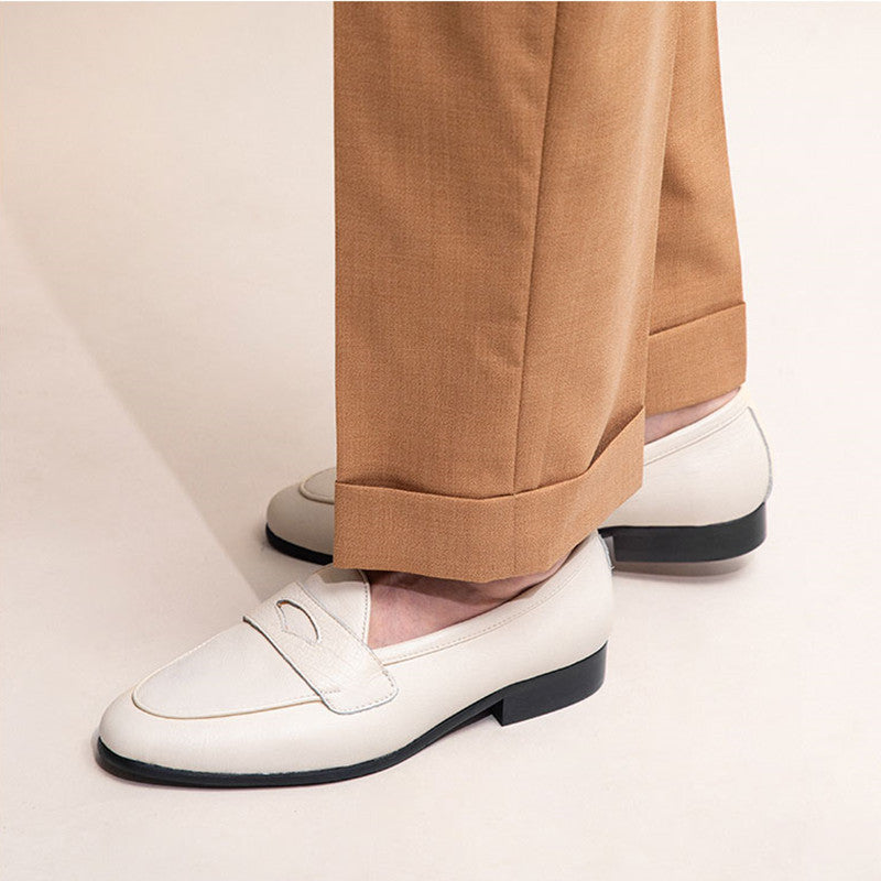 Sapatos de couro artesanais para homens - O Retalho