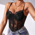 Regata Slim-fit de Renda Feminina - O Retalho