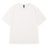T-shirt de Algodão Manga solta curta de cor sólida - O Retalho