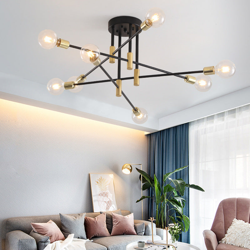 Luminária de Ferro Forjado Personalizada para Quarto e Sala de Janta - O Retalho