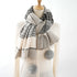 Cashmere Plaid Striped Jacquard Thickened Scarf - O Retalho