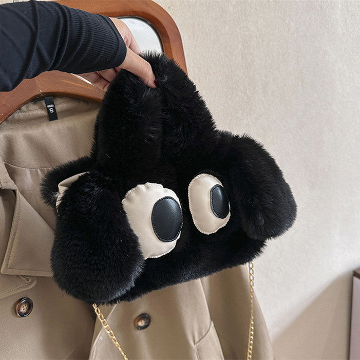 Bolsas de pelúcia com desenho fofo - O Retalho