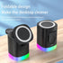 3 In 1 Magnetic Wireless Fast Charger For Smart Phone RGB Ambient Light Charging Station For Airpods IWatch - O Retalho