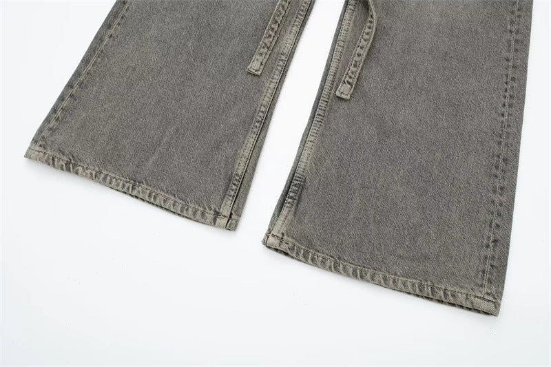 Calça jeans de cintura média - O Retalho