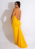 Vestido Fashion Sem Costas em Cor Sólida. - O Retalho