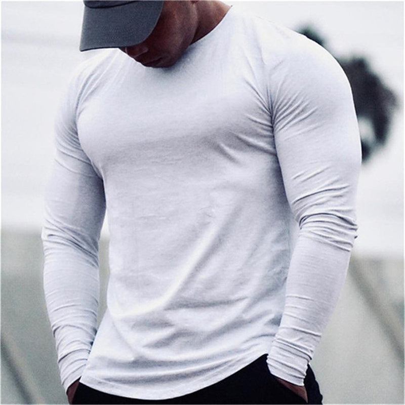 Camiseta de Manga Longa para Esportes - Secagem Rápida - O Retalho