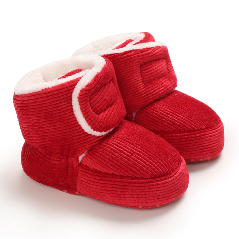 Botas macias de algodão para bebé - O Retalho