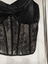 Crop top de renda bordada - O Retalho