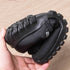 Botas de inverno para homens impermeáveis sapatos quentes com design de zíper - O Retalho