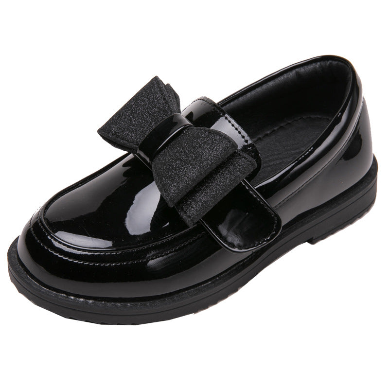 New Korean Black British Style Casual Shoes - O Retalho